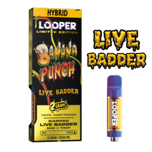 Live Badder 2g Vape Cartridge Banana Punch Strain