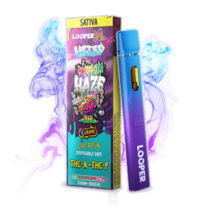 Lifted Series 3G Disposable Vape: Amnesia Haze Strain