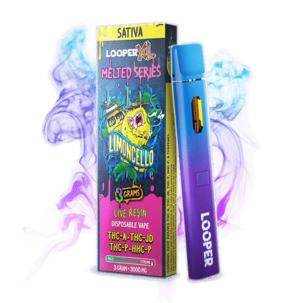 Melted Series 3G Disposable Vape Pen Limoncello Flavor