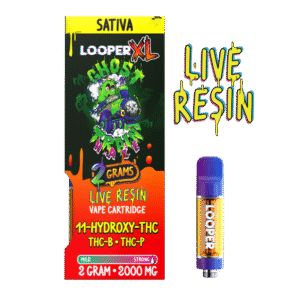 Looper XL 2g Cartridge: Ghost Train Haze – Energizing Sativa