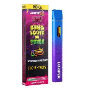 Melted Series 3G Disposable: King Louis x OG Kush – Relaxing Indica