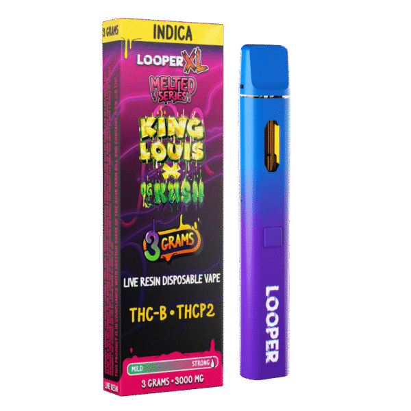 Melted Series 3G Disposable: King Louis x OG Kush – Relaxing Indica