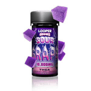THC-A Gummies: Sour Grape – Tangy & Sweet Treat