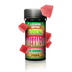THC-A Gummies: Sour Watermelon – Juicy & Tangy