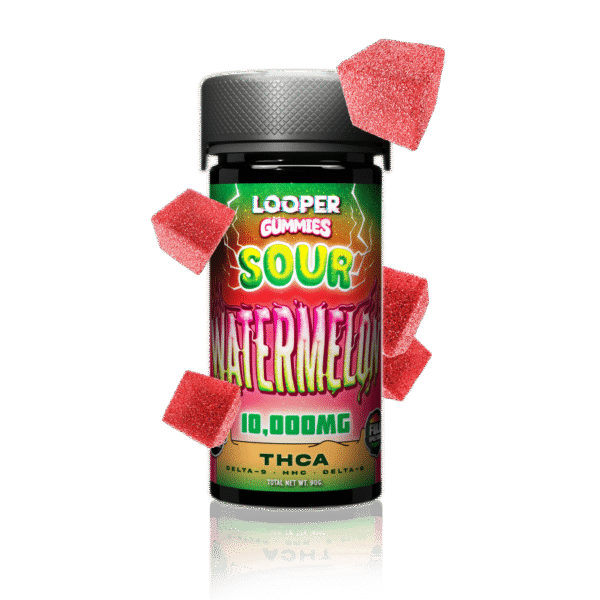THC-A Gummies: Sour Watermelon – Juicy & Tangy