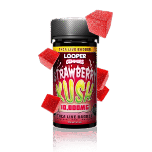 Looper Gummies: Sedating Strawberry – Potent & Flavorful