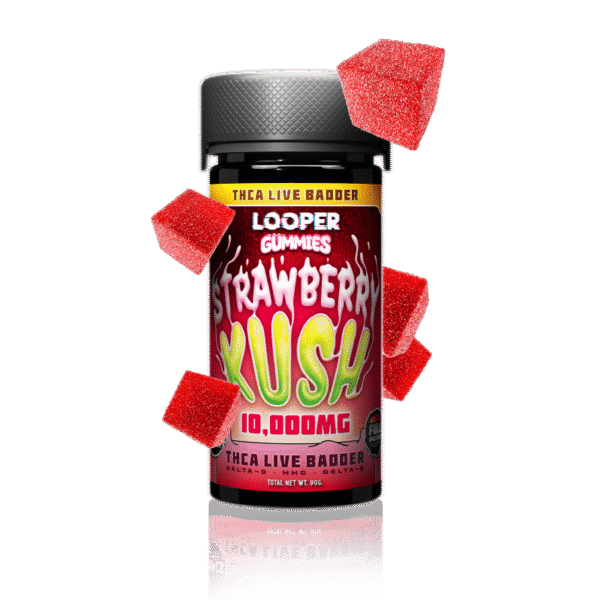 Looper Gummies: Sedating Strawberry – Potent & Flavorful