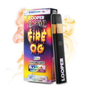 Looper Reserve 1G: Fire OG – Ultra-Potent Indica THC Vape