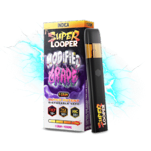 Super Looper 1g Disposable: Modified Grape