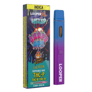 Lifted Series 3G Disposable Vape Pen, Grape Ape flavor