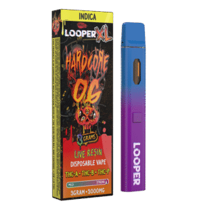 LOOPER XL 3g Disposable Vape Pen Hardcore OG Strain