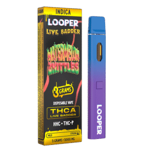 Live Badder 3G Disposable Vape Pen Watermelon Zkittlez Strain