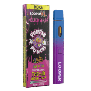 Melted Series 3G Disposable: Purple Punch – Fruity & Relaxing